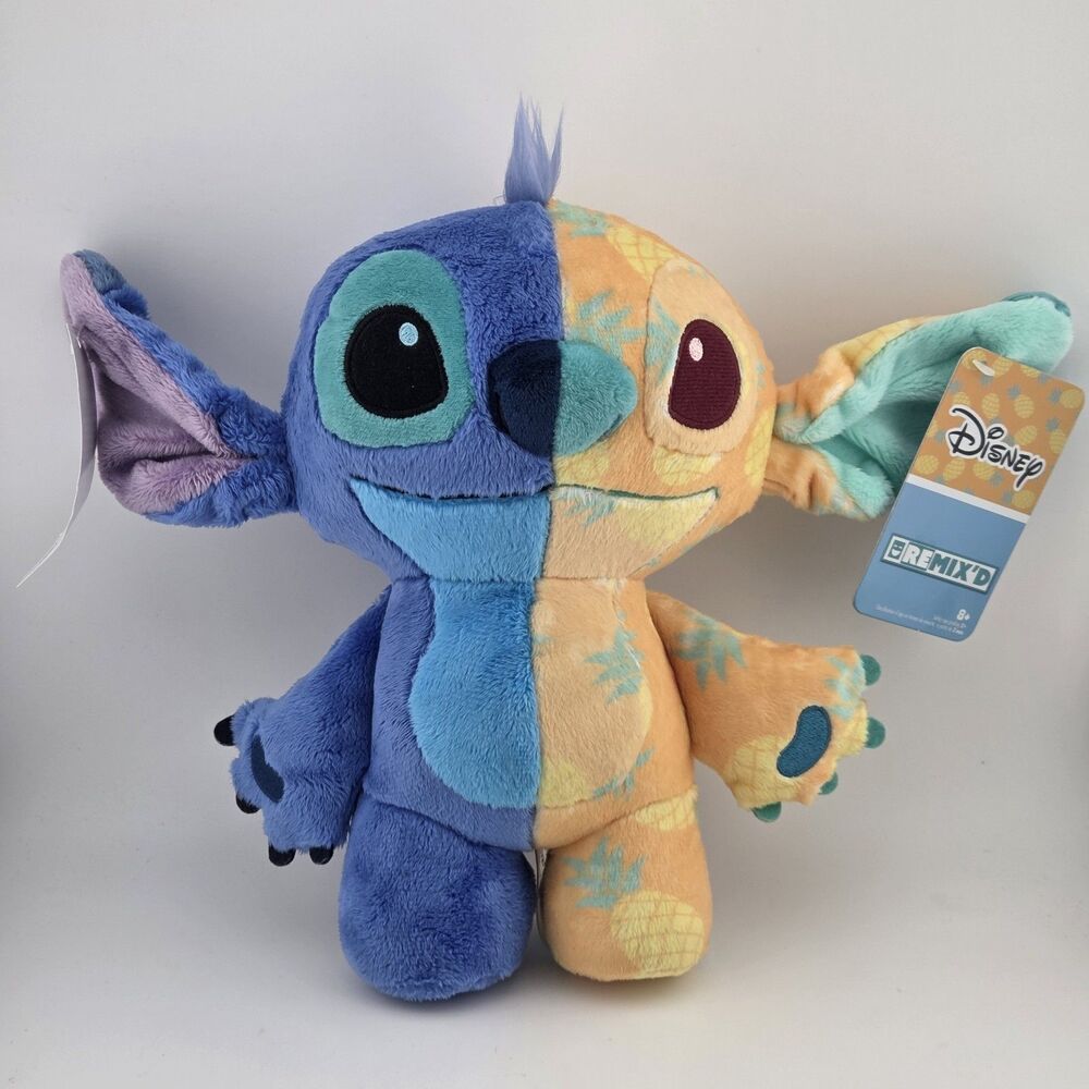 Disney Stitch Remix’D 8.5" Plush Two-Toned Character Plush Collectable NWT NEW